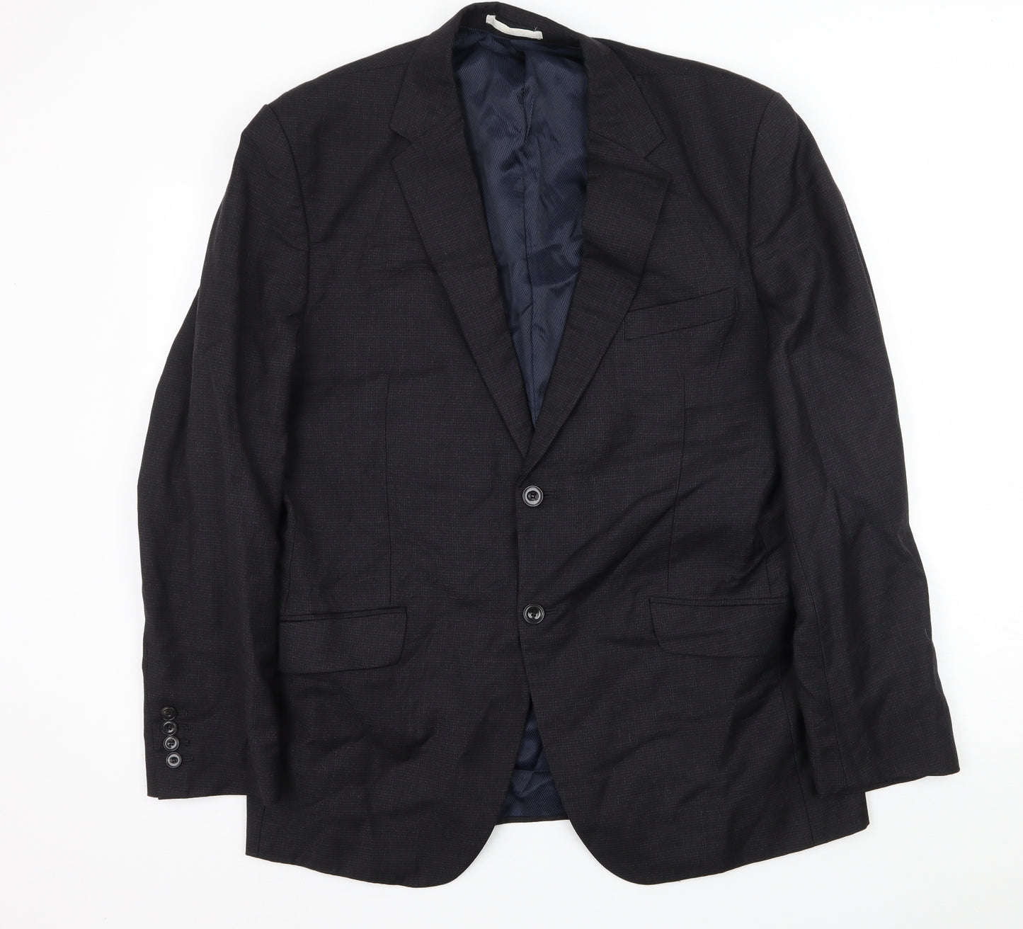 Marks and Spencer Mens Black   Jacket Suit Jacket Size L