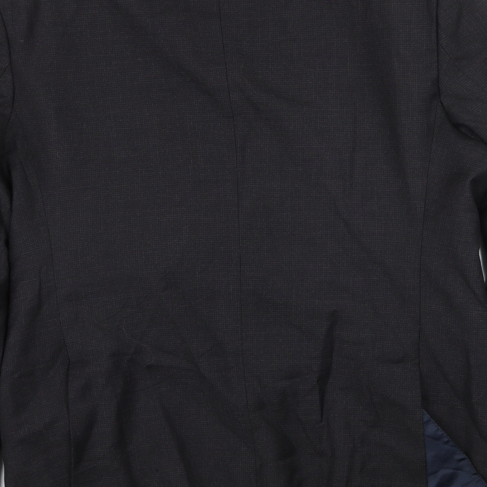 Marks and Spencer Mens Black   Jacket Suit Jacket Size L