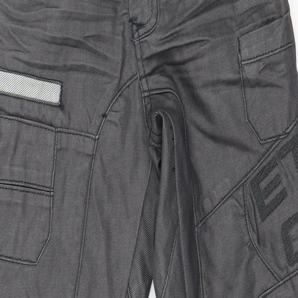 ETO Mens Grey  Denim Tapered Jeans Size 27 in L27 in