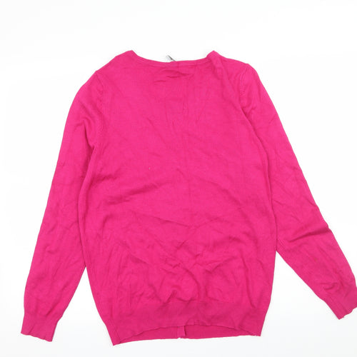 BHS Womens Pink  Knit Pullover Jumper Size 14
