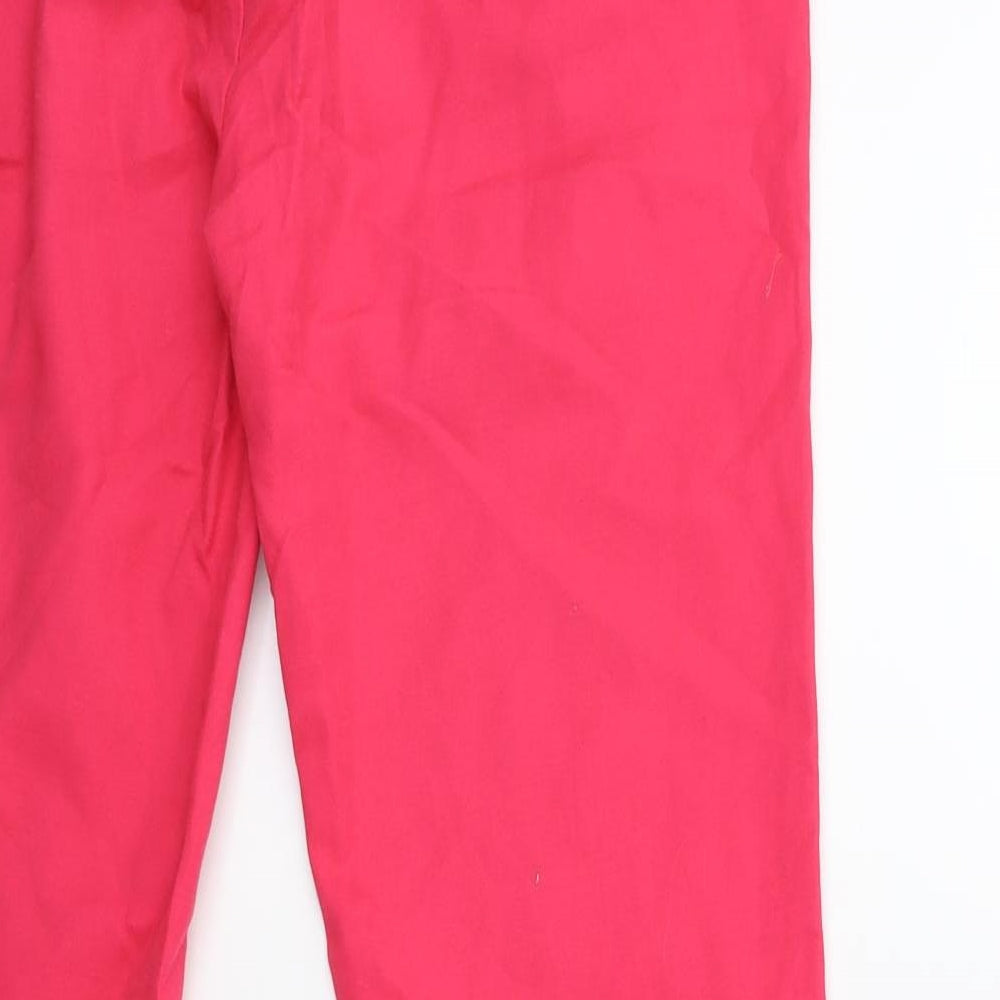 Zara Womens Pink   Trousers  Size 8 L29 in