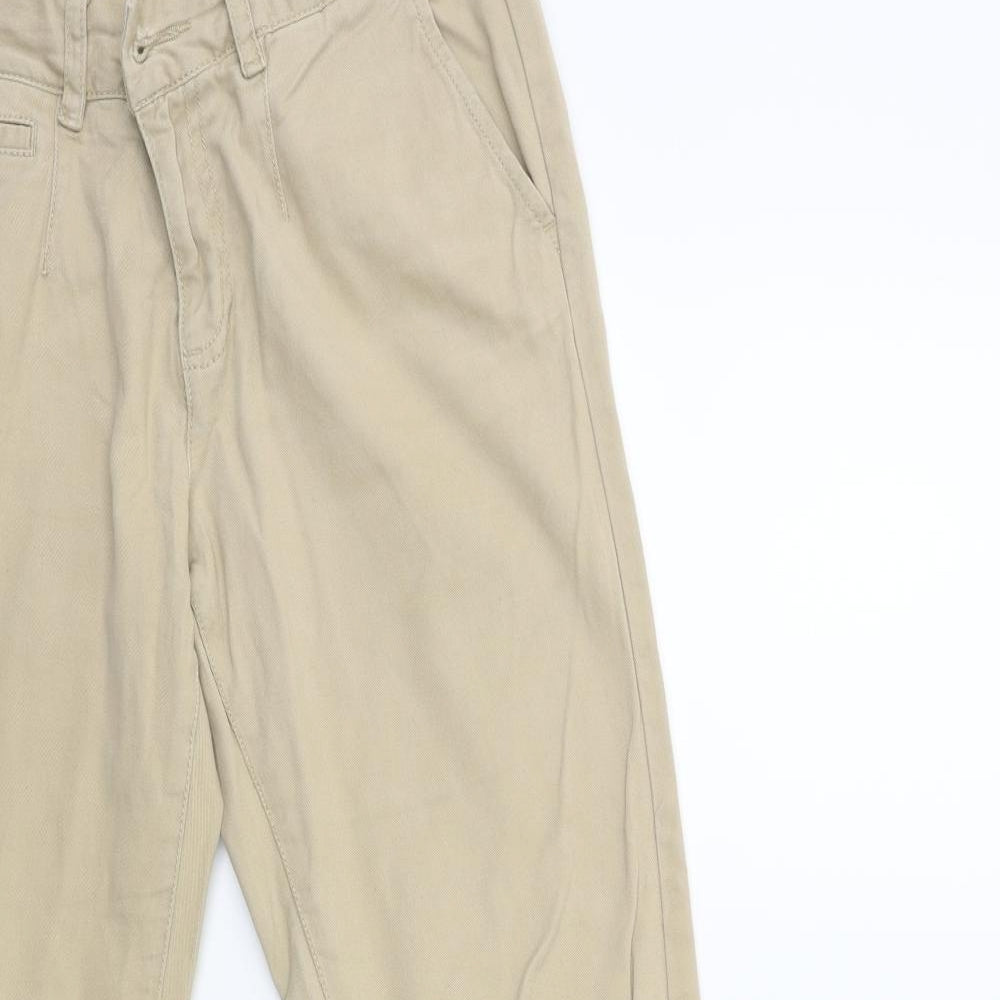 Fat Face Womens Beige   Chino Trousers Size 10 L25 in