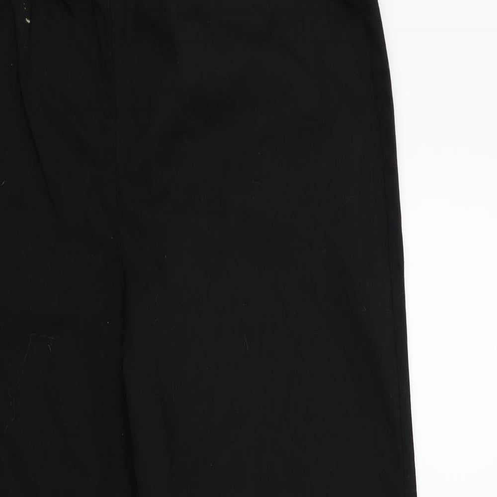 Cotton Traders Womens Black   Trousers  Size 20 L30 in