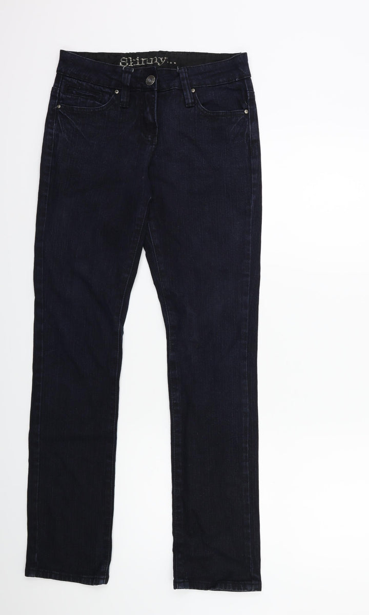 George Womens Blue  Denim Skinny Jeans Size 8 L32 in