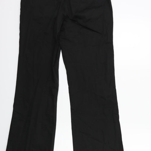 VERO MODA Womens Black   Trousers  Size 10 L30 in