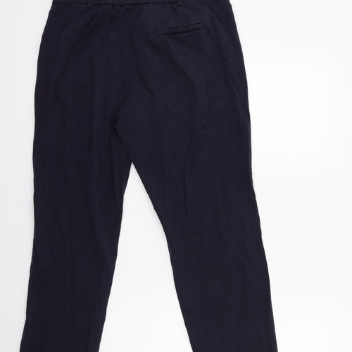 Marks and Spencer Womens Blue   Trousers  Size 14 L26 in