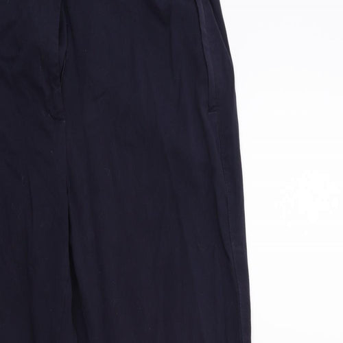 Marks and Spencer Womens Blue   Trousers  Size 14 L26 in