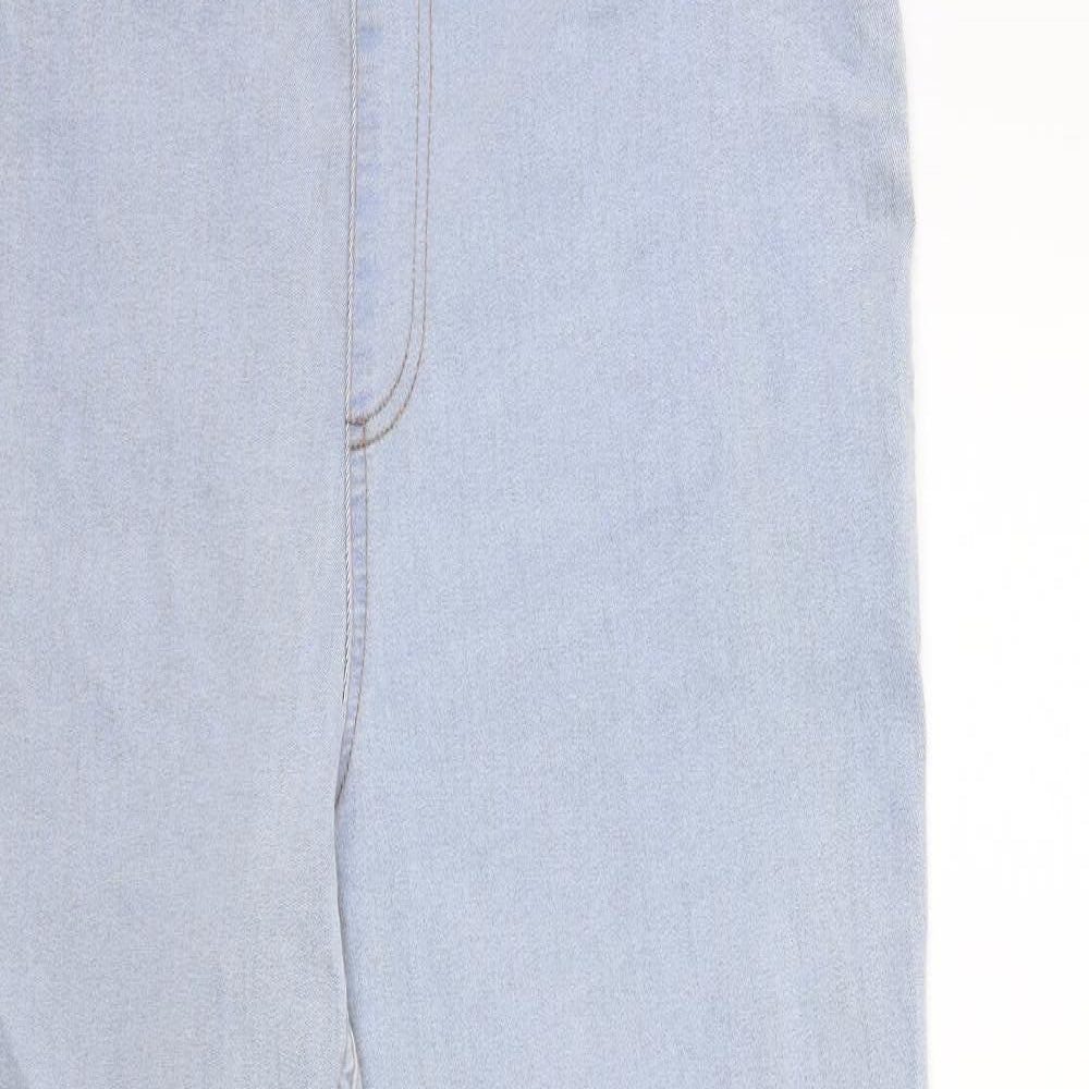 Preworn Womens Blue  Denim Jegging Jeans Size 36 in L28 in