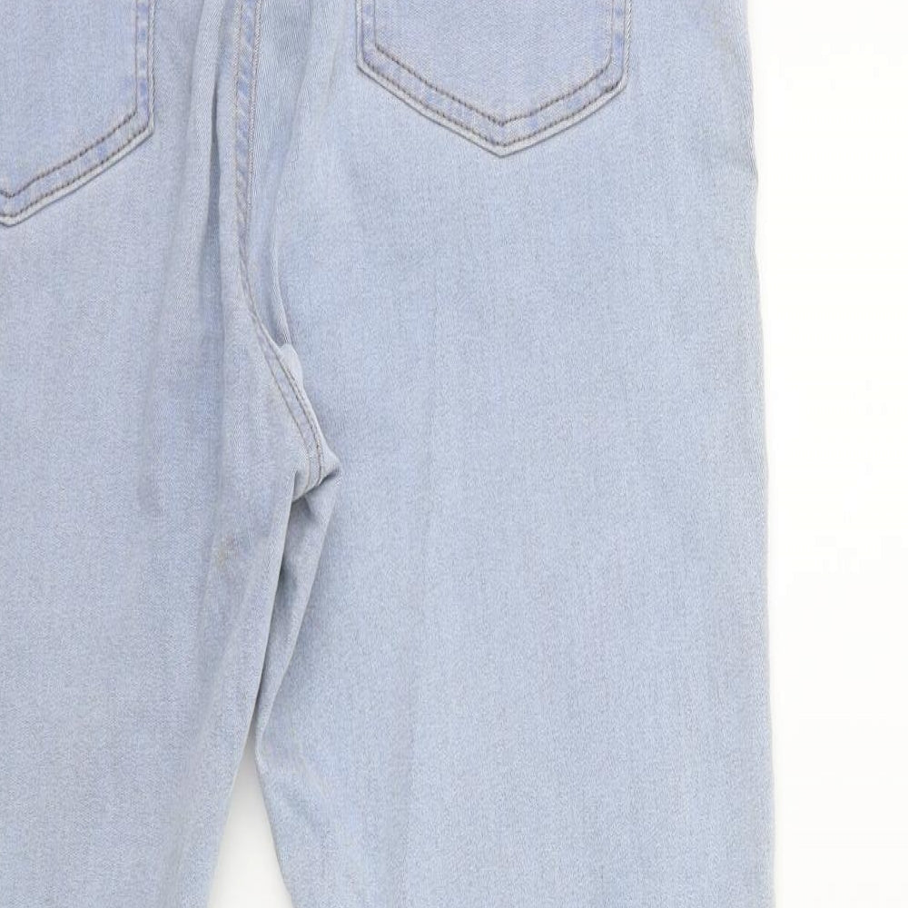 Preworn Womens Blue  Denim Jegging Jeans Size 36 in L28 in