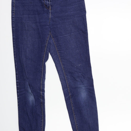 Papaya Womens Blue  Denim Skinny Jeans Size 8 L30 in