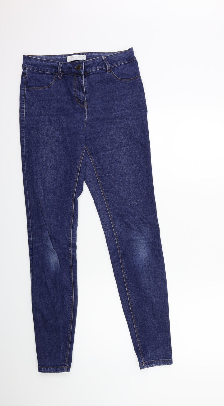Papaya Womens Blue  Denim Skinny Jeans Size 8 L30 in