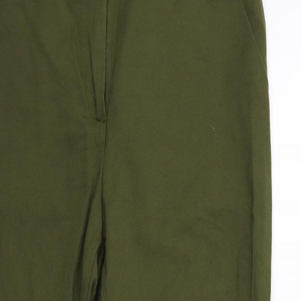 F&F Womens Green   Trousers  Size 12 L26 in