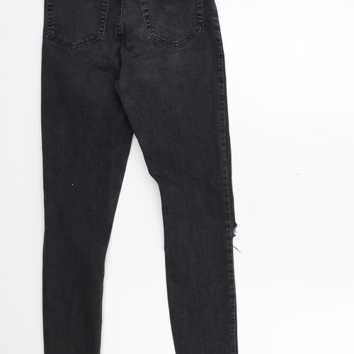 Denim & Co. Womens Black  Denim Skinny Jeans Size 6 L27 in