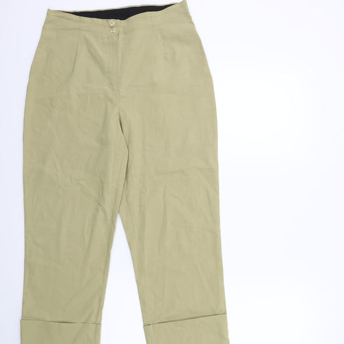 No Problem Womens Beige   Trousers  Size XL L26 in