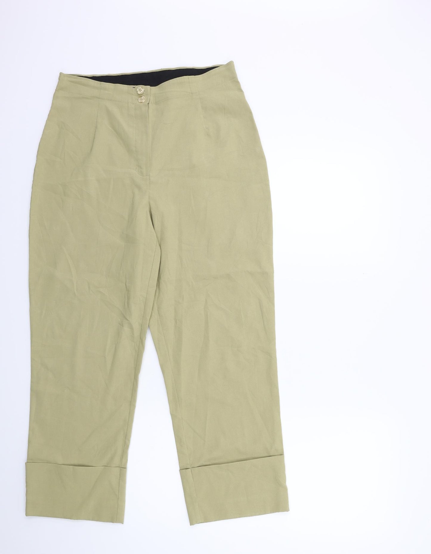 No Problem Womens Beige   Trousers  Size XL L26 in