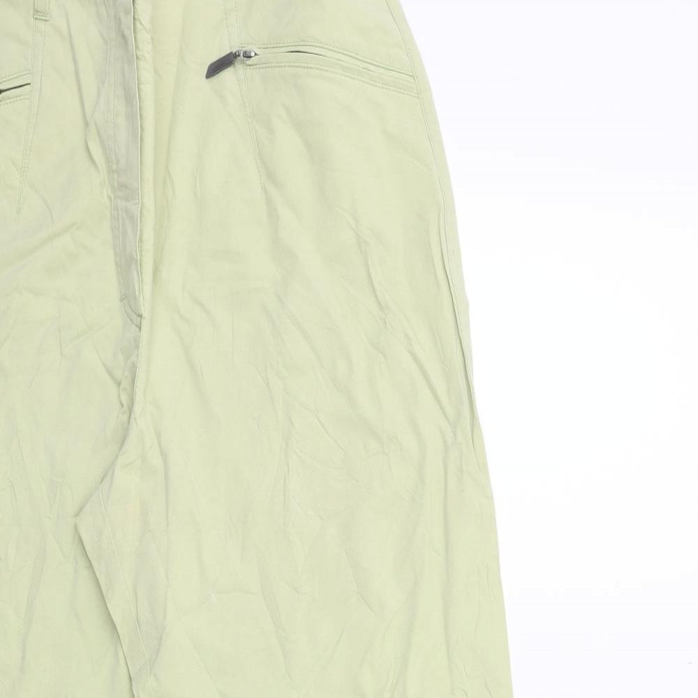 Zaffiri Womens Green   Trousers  Size 16 L27 in