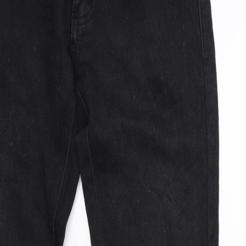 H&K Womens Black  Denim Skinny Jeans Size 30 in L30 in