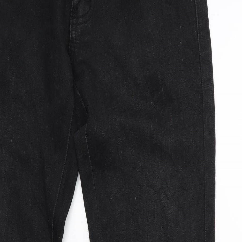 H&K Womens Black  Denim Skinny Jeans Size 30 in L30 in