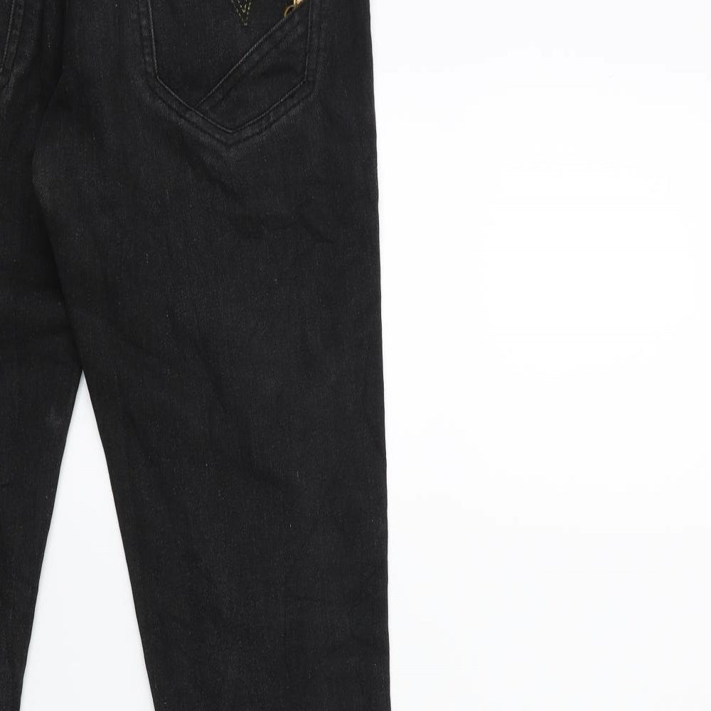 H&K Womens Black  Denim Skinny Jeans Size 30 in L30 in