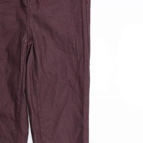 villa Womens Brown  Denim Skinny Jeans Size M L31 in
