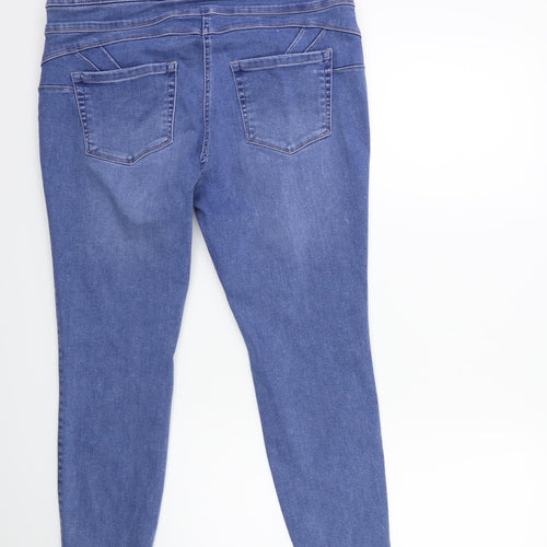 NEXT Womens Blue  Denim Jegging Jeans Size 16 L26 in