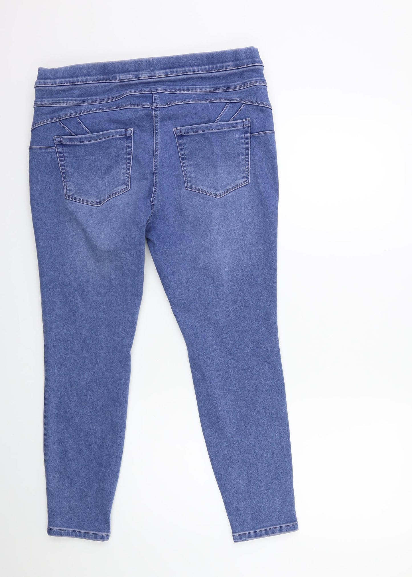 NEXT Womens Blue  Denim Jegging Jeans Size 16 L26 in