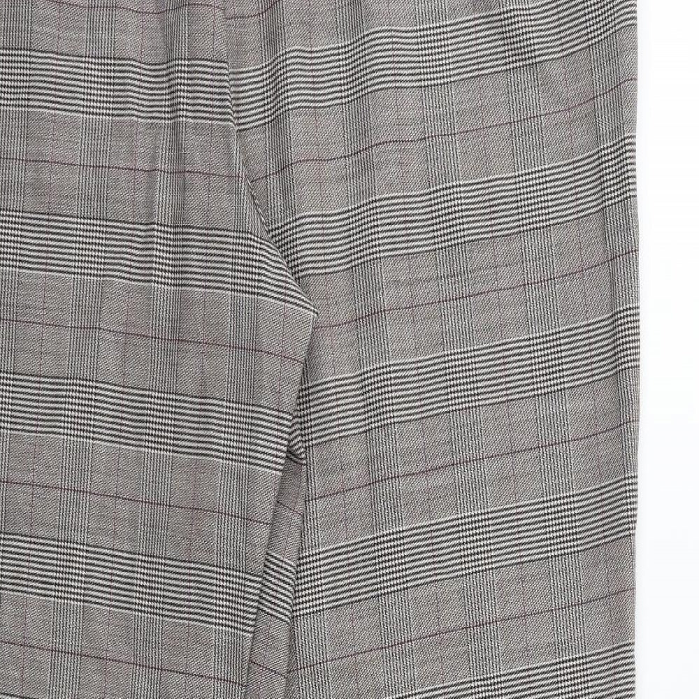 Preworn Womens Grey Check  Trousers  Size 20 L30 in