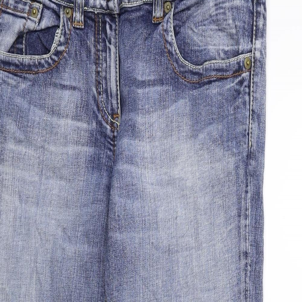 s.Oliver Womens Blue  Denim Cropped Jeans Size 10 L24 in