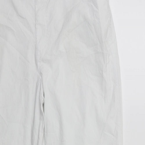 chess studio Womens White   Cargo Trousers Size 32 in L23 in
