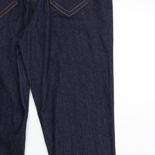 Janina Denim Womens Blue  Denim Flared Jeans Size 12 L30 in