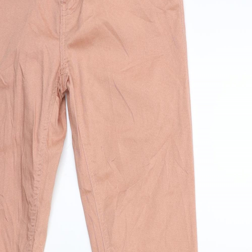 Only Womens Pink  Denim Skinny Jeans Size 10 L32 in