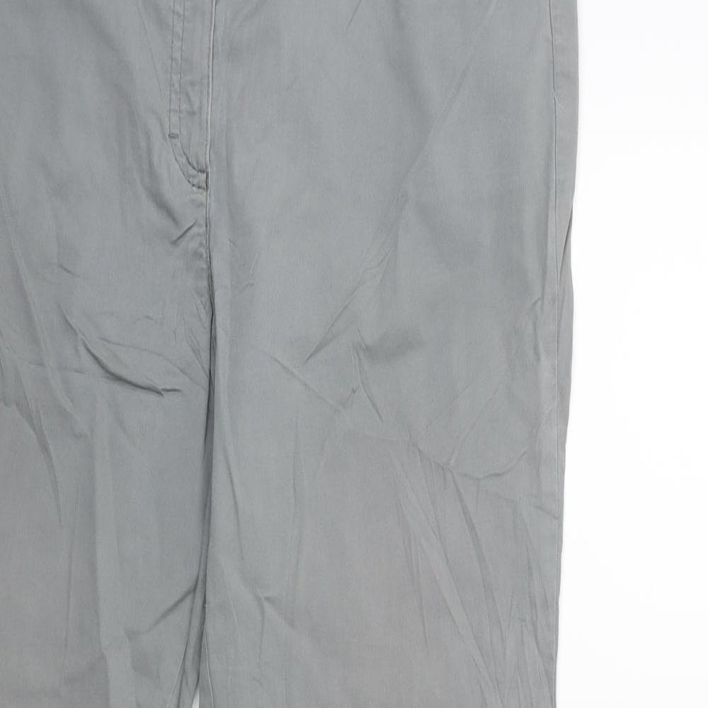 Raphaela Womens Grey   Trousers  Size 16 L30 in