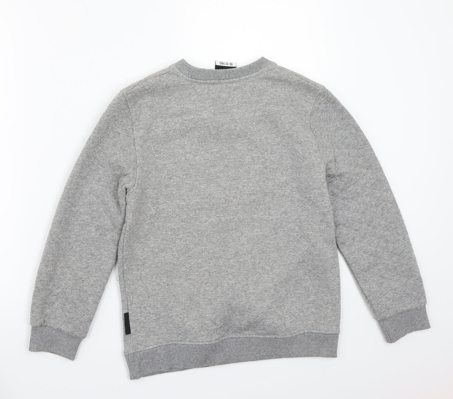 BCK & HRSY Boys Grey   Pullover Jumper Size 11-12 Years