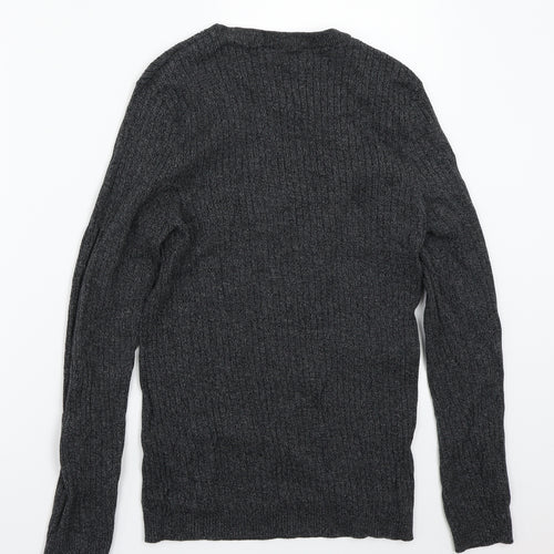 River Island Mens Grey   Pullover Jumper Size M