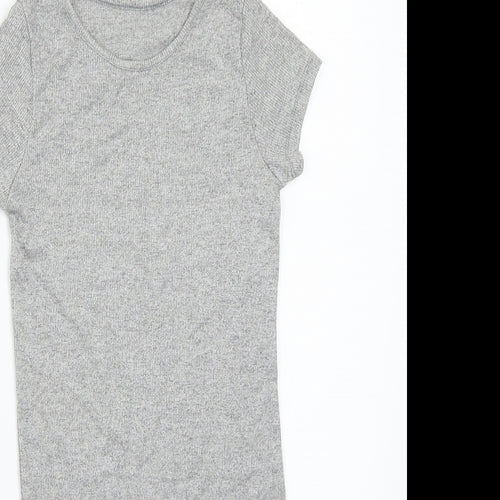 Nutmeg Girls Grey   A-Line  Size 7-8 Years