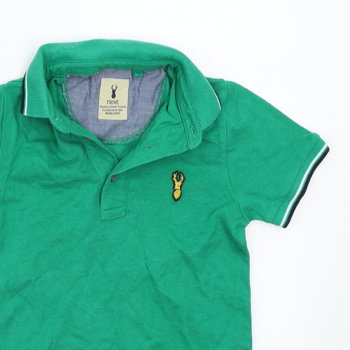 NEXT Boys Green   Basic Polo Size 6 Years