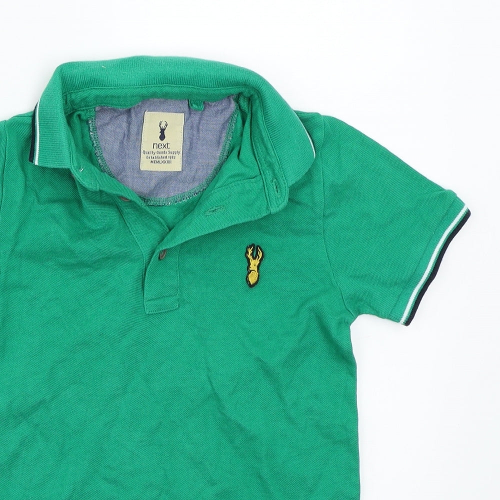 NEXT Boys Green   Basic Polo Size 6 Years