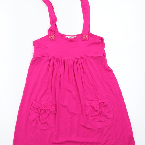 George Girls Pink   A-Line  Size 9-10 Years