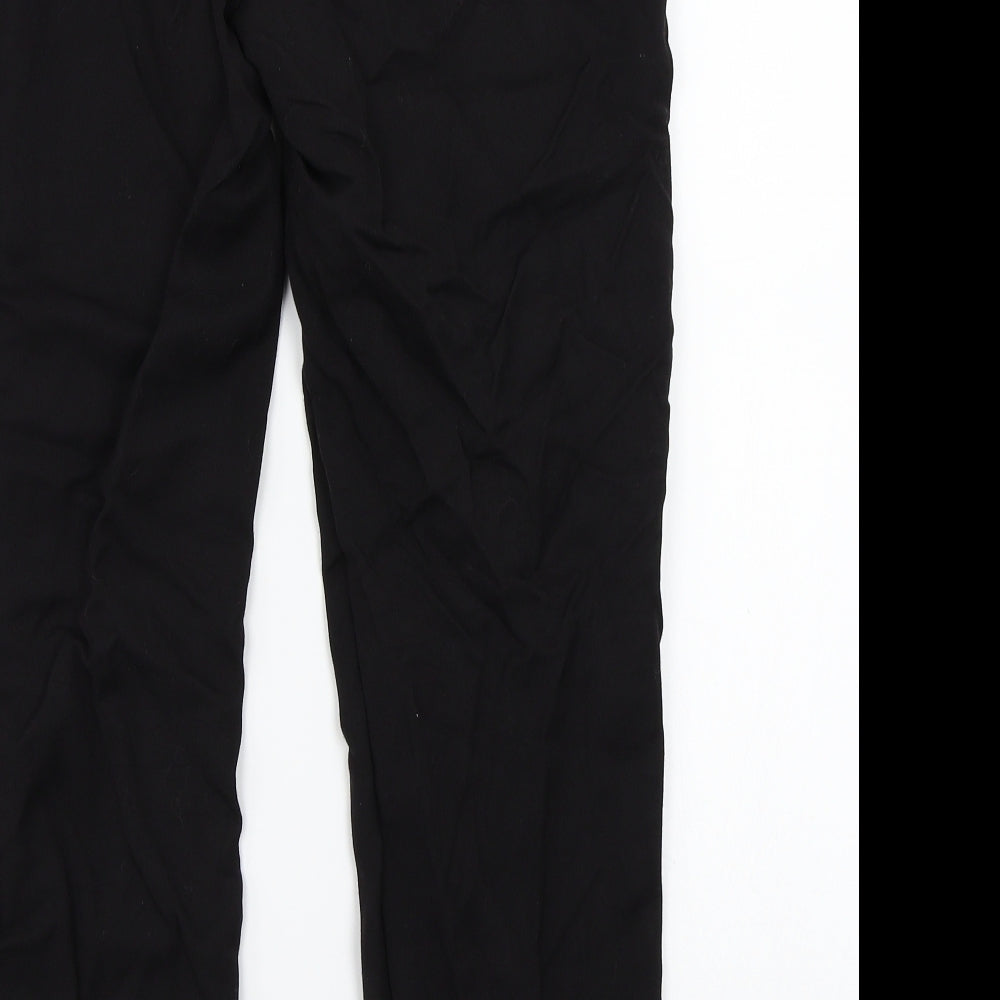 F&F Womens Black   Trousers  Size 10 L26 in