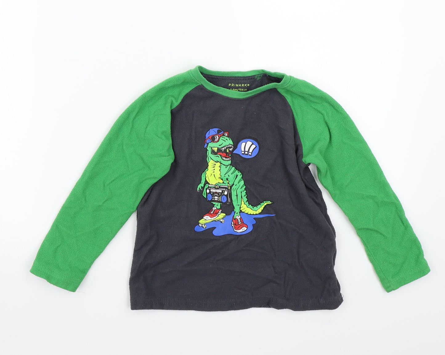 Primark Boys Grey   Pullover Jumper Size 3-4 Years