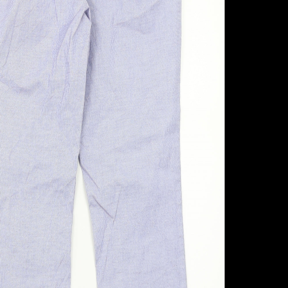 H&M` Womens Blue   Capri Trousers Size 10 L26 in