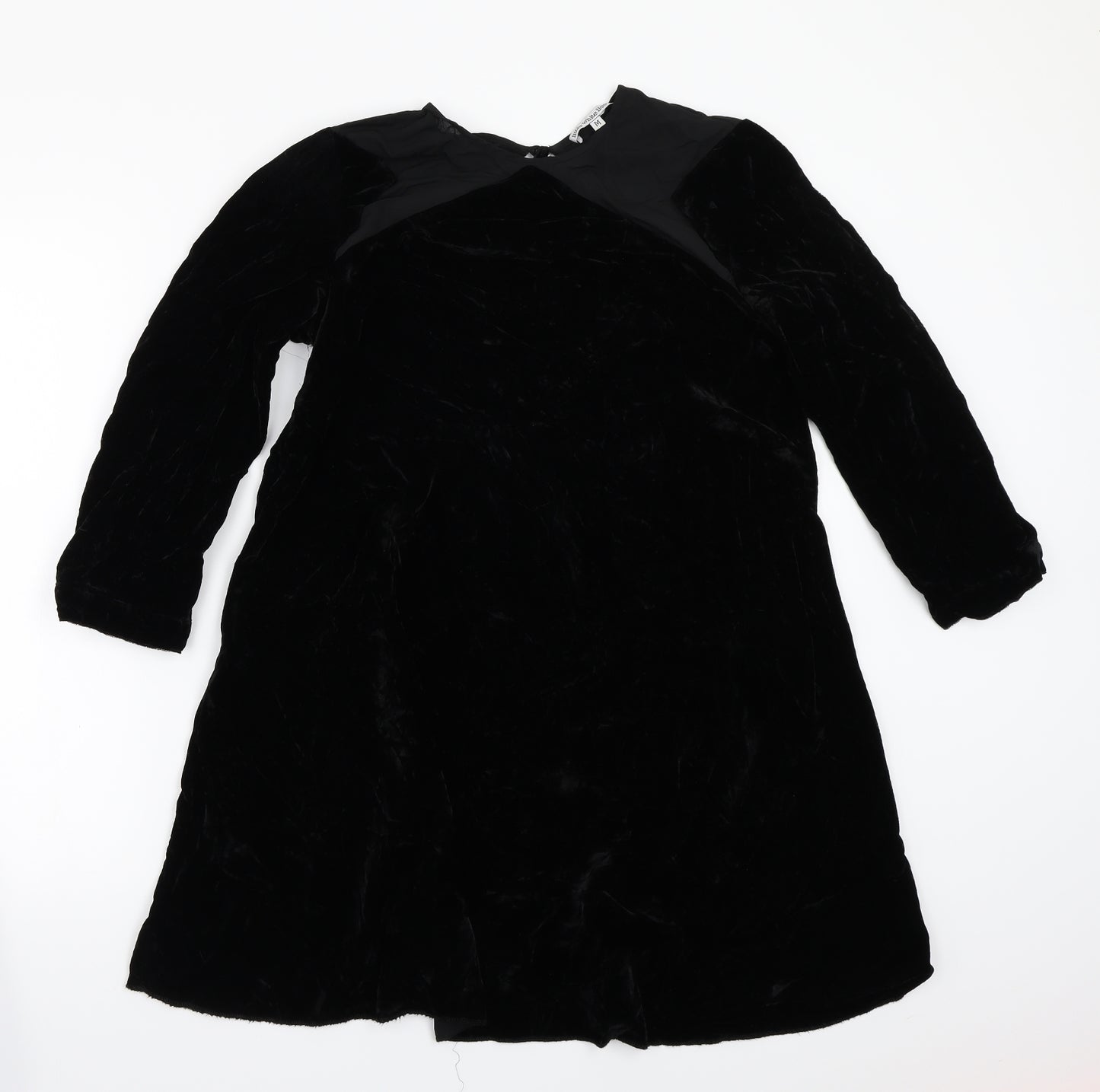 Little White les  Womens Black   A-Line  Size M
