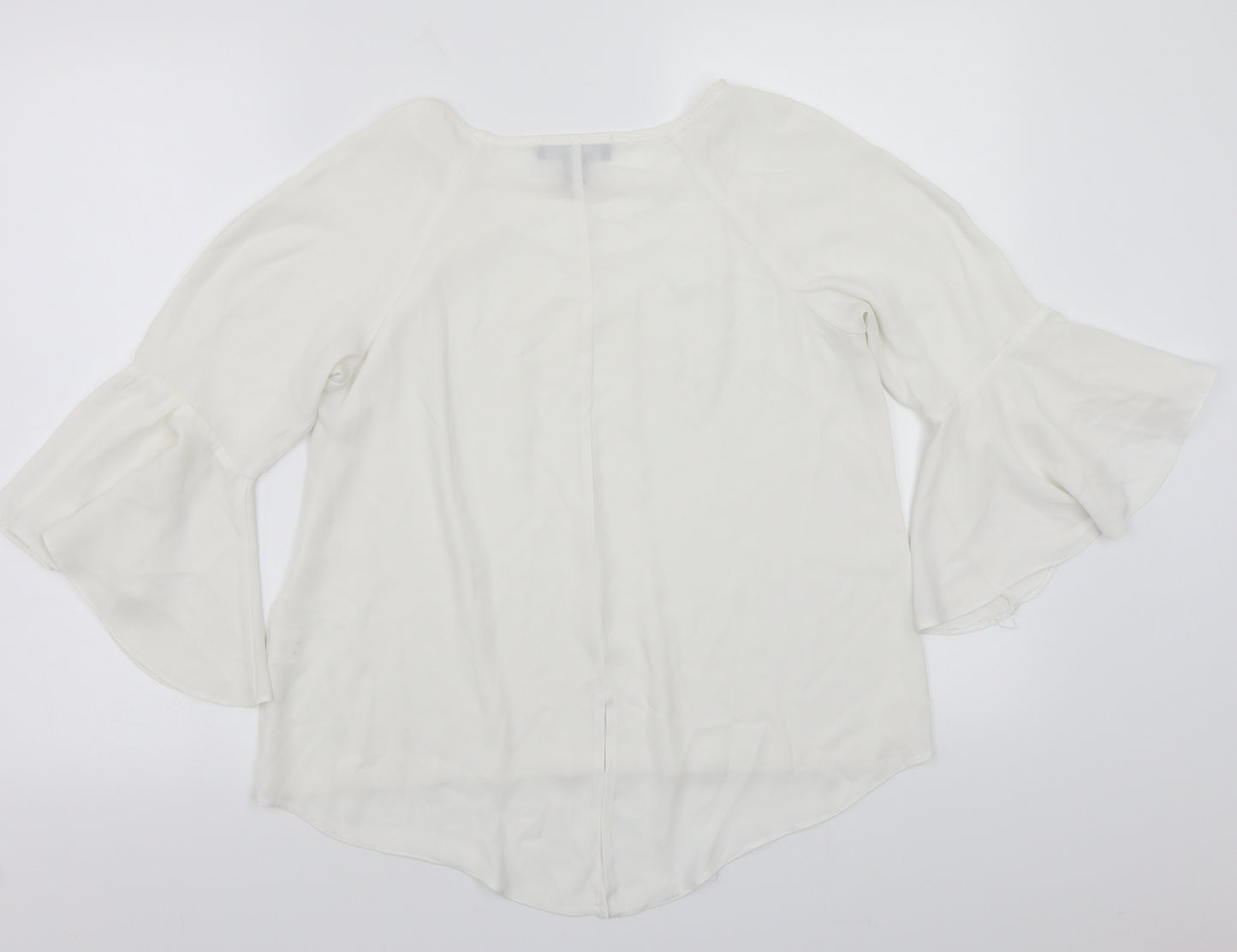 Primark Womens White   Basic T-Shirt Size 10