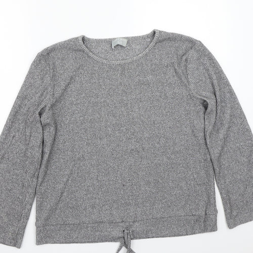 Jeff&co Womens Grey   Pullover Jumper Size 14