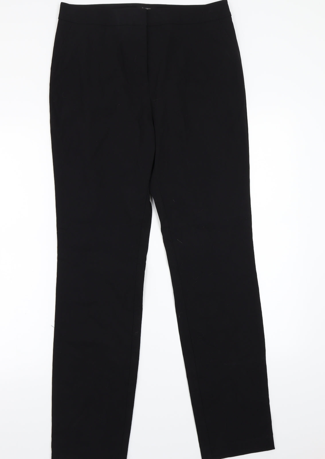 Papaya Womens Black   Trousers  Size 14 L30 in