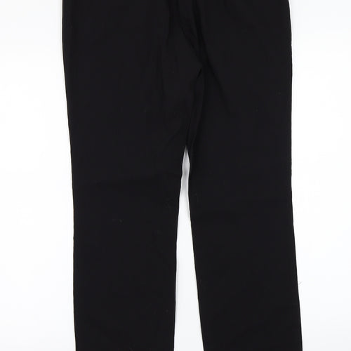 Papaya Womens Black   Trousers  Size 14 L30 in