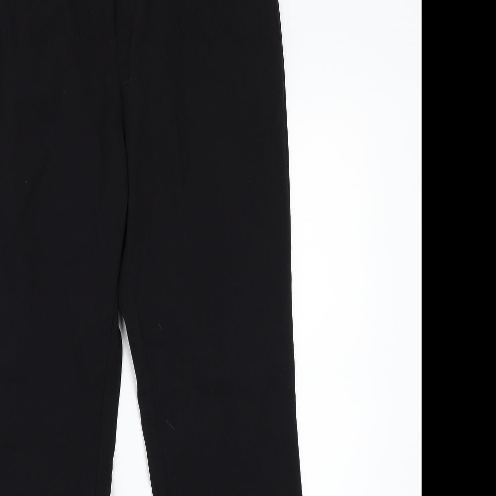 Papaya Womens Black   Trousers  Size 14 L30 in