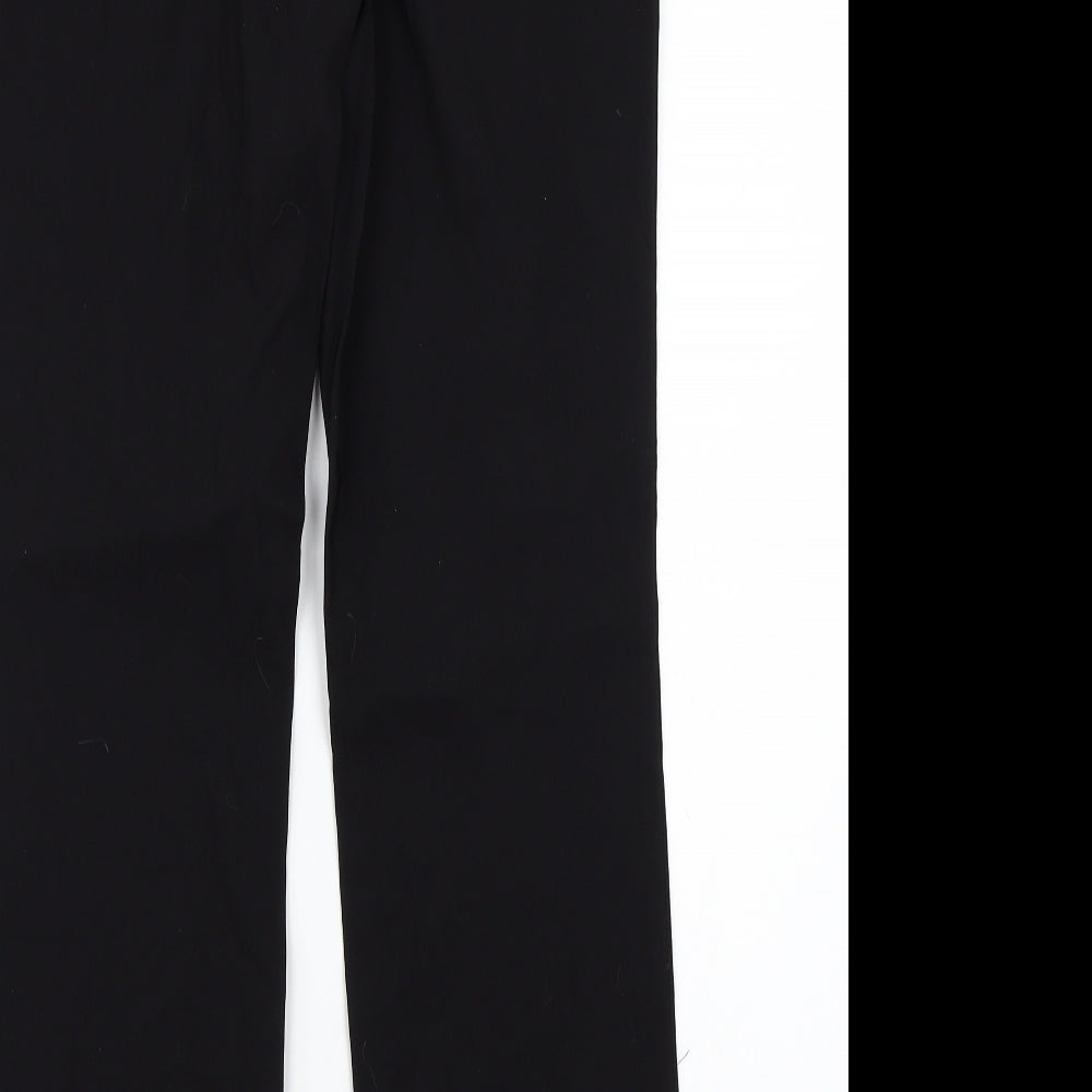 Papaya Womens Black   Trousers  Size 14 L30 in