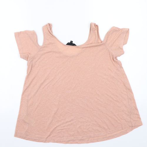 Newlook Womens Pink   Basic T-Shirt Size 8