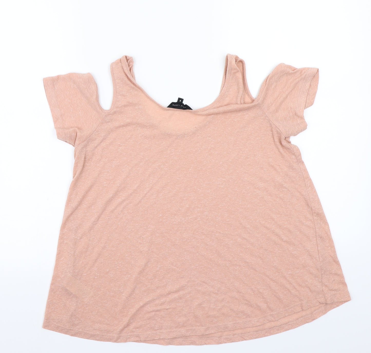 Newlook Womens Pink   Basic T-Shirt Size 8